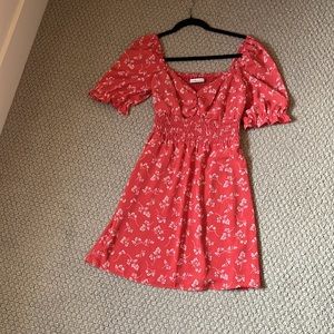 Abercrombie smocked babydoll dress